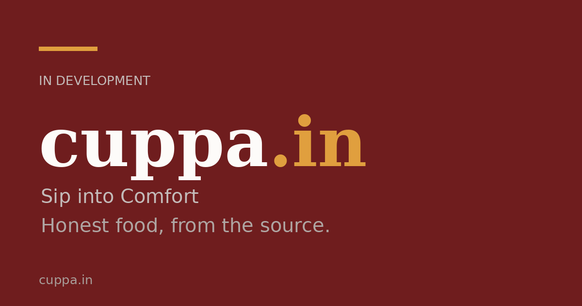 Link preview image for cuppa.in